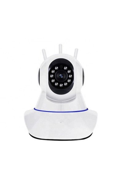 By mia Hd Wifi Wireless 3 Antennas IP Baby Audio Listening and Burglar Alarm Security Camera