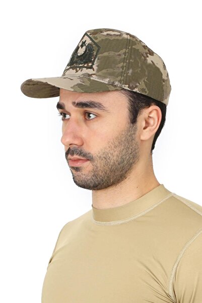 KORDAK TSK Kamuflaj Askeri Subay Kep - Asker Kepi