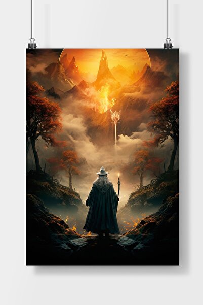 Luna Marissa Yüzüklerin Efendisi Film  Poster Çerçevesiz Duvar Posteri