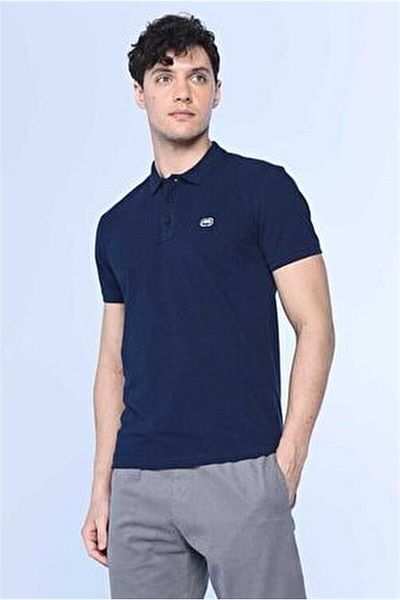 ECKO UNLTD Ανδρικό μπλουζάκι Polo Polo Polo Rhino με κέντημα με λαιμόκοψη Ecko Unlimited Navy Blue