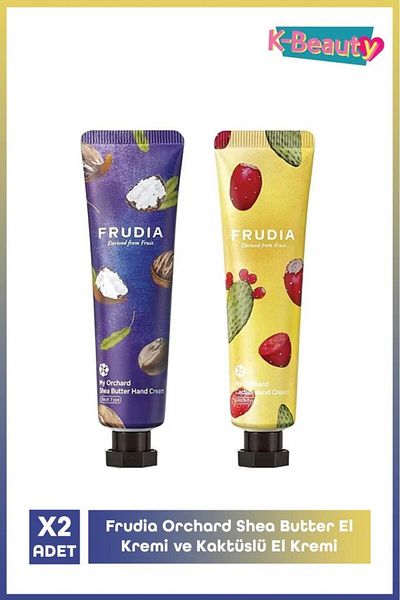 FRUDIA Orchard Shea Butter Hand Cream and Cactus Hand Cream