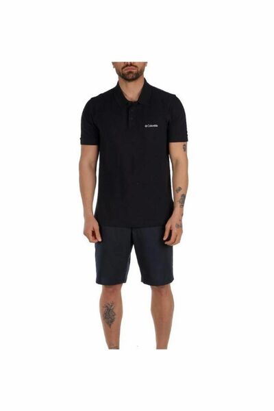 Columbia Cs0214 Cascade Range - Ανδρικό μπλουζάκι πόλο από μονόχρωμο υλικό 9180091010