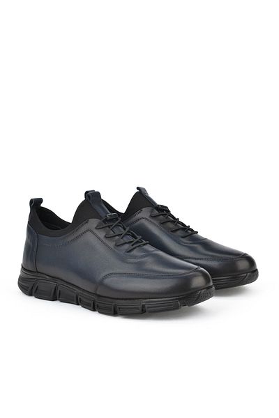 Ziya Ανδρικά παπούτσια από γνήσιο δέρμα - 143745Z3288 Navy Blue