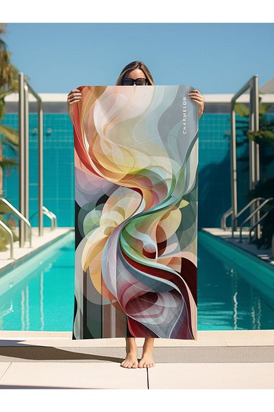 charmelon Microfiber Lightweight Beach and Travel Towel - Fast Drying Towel