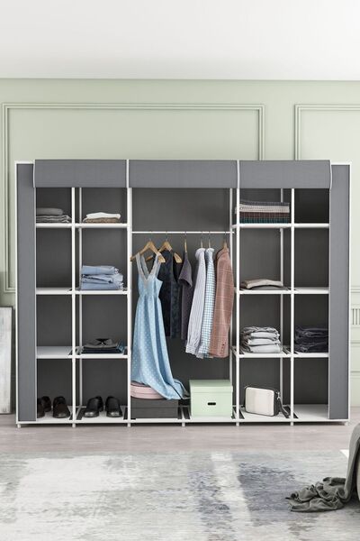 Imperial Star Bez Dolap 18 Raflı Hangar Boy