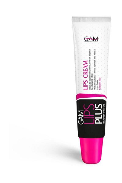 GAM Lip Plumping Cream, Increasing Natural Moisture, Gently Plumping the Lips. 15ml