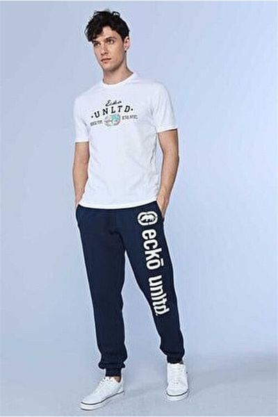 ECKO UNLTD Men's Crew Neck White Tshirt - Joshua