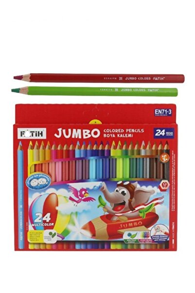 Fatih Kuruboya 24 Renk Tam Boy Jumbo 33350