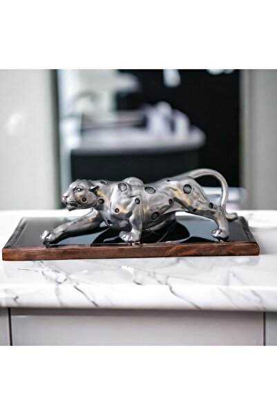 SZN DEKOR Benekli Kaplan Heykel Biblo ,Ofis Dekorasyonu Ev Dekorasyonu ,Hediy...