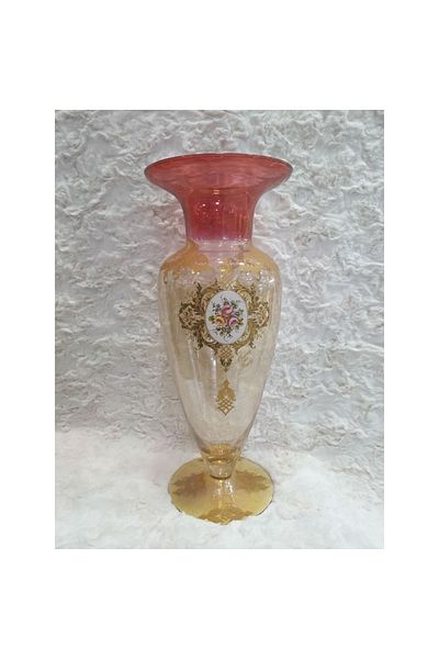 Franco Unique Specimen of Murano Glass Art - 42cm Height Peak, 1 Piece