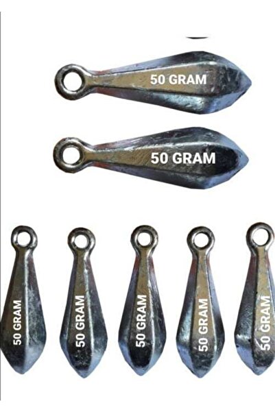 KILIÇ AV BAYİİ SELİM KILIÇ Balıkçı Kurşunu 7 Adet Tanesi 50 Gram