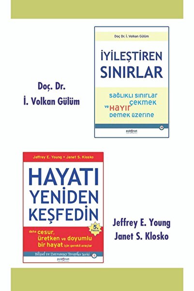 Psikonet Yayınları HAYATI YENİDEN KEŞFEDİN-İYİLEŞTİREN SINIRLAR-2'Lİ SET