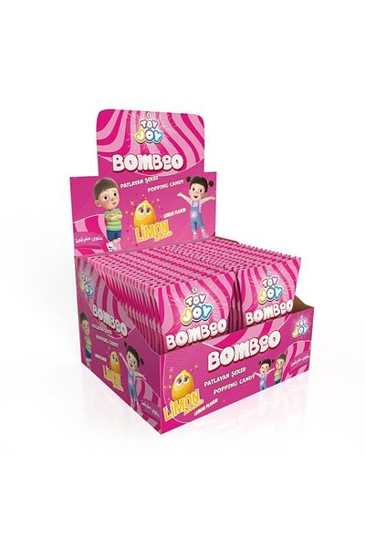 TOYJOY Toy Joy Bombeo 4Gr - Lemon Ar Poping Candy - 40 Pieces