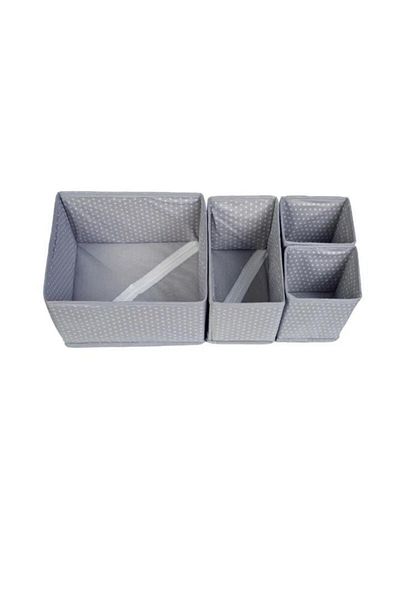 tAAlu 4-Piece Şadiye Drawer Organizer Set