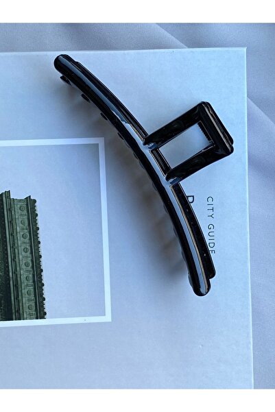 TwinsSis Store Parlak İnce Şık Büyük Boy Mandal Toka