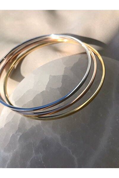 stainless steell Çelik Ajda Bileziği