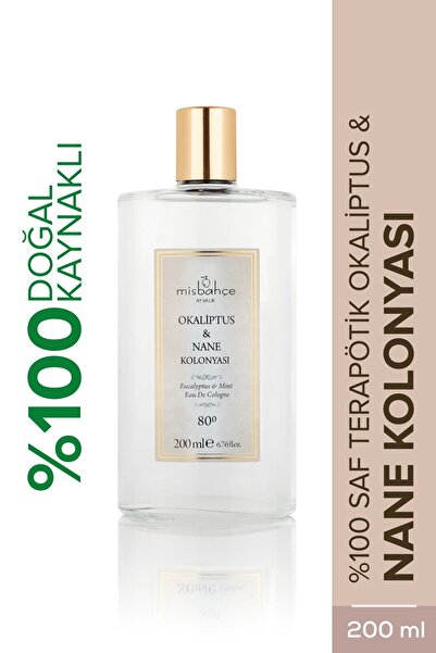 MİSBAHÇE Okaliptüs Nane Kolonyası 200 Ml