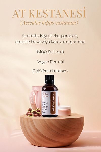 OnkaFarma Onka Farma 50 ml 100% Pure Chestnut Oil