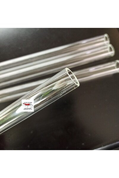 Akvaryum 27 Cm Karides Yemleme Besleme Tüpü - Borusu Cama Sabitlemek Için Hor...