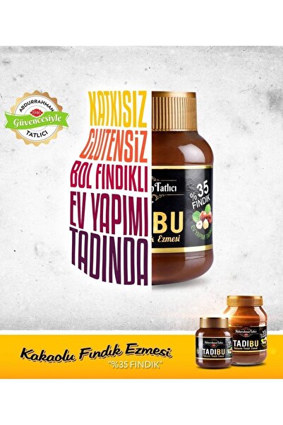 Abdurrahman Tatlıcı Kakaolu Fındık Ezmesi Tadıbu 330 Gr 4 Adet