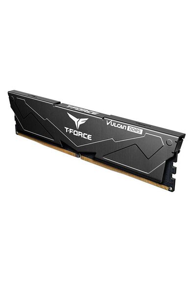 T-Force Team Vulcan Black 32gb DDR5 RAM - 6400MHz CL40 Gaming Memory (FLBD532G6400HC40BDC01)