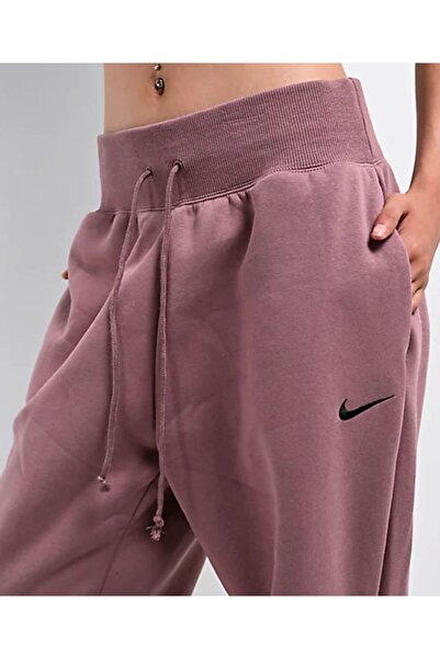 Nike Sportswear Phoenix Fleece Kadın eşofman alti- dumanlı leylak DQ5887-208