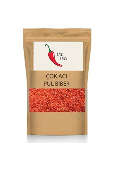 Lanoland Süper Acı Biber 1 KG Zehir Acısı Pulbiber Maraş Biberi Göçmen Biberi Çok Acı