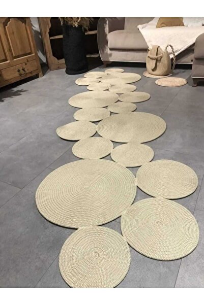 eftlyhome سجادة حمام بمقاس 55x134 سم، هدية من الجوت، مهر، غرفة المعيشة، المطبخ، الشرفة