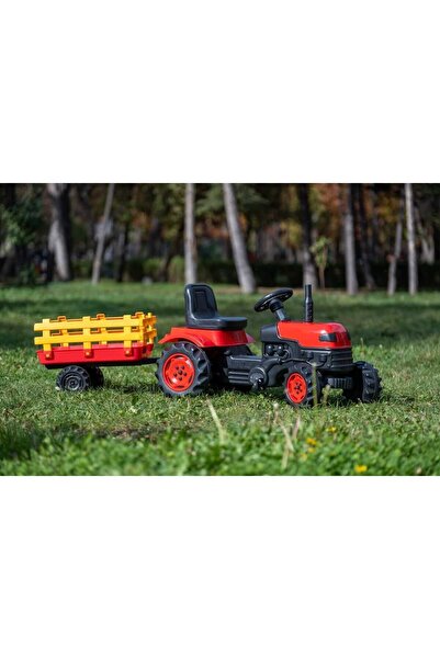RAMUKE Pedallı Römorklu Çocuk Traktörü