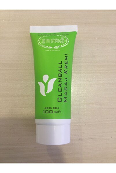 Ersağ Cleeanball masaj kremi 100ml