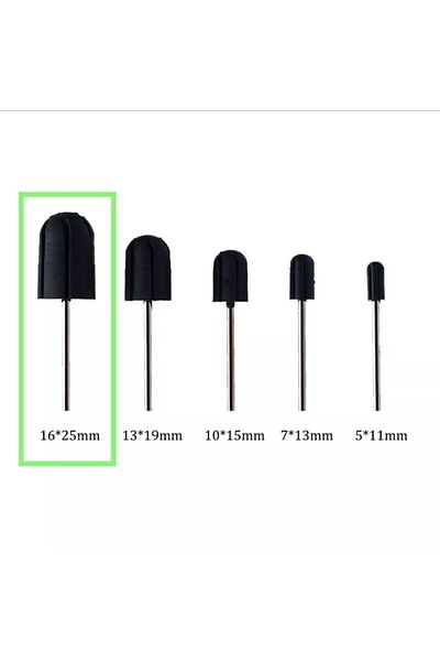 Beauty Box 1 Piece 16*25mm Mandrel Rasp Machine Rasp Tip Nail Care Foot Rasp Heads Excluding Medical