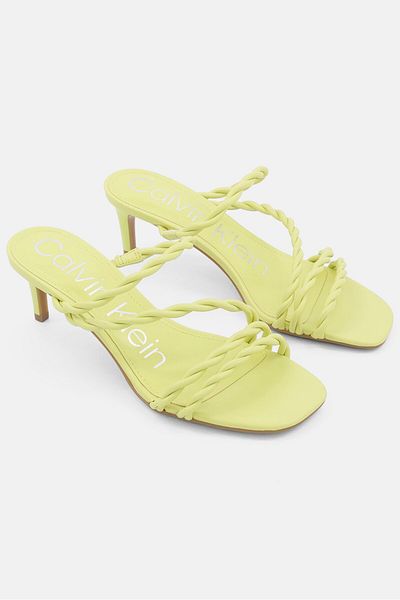 Calvin klein yellow sandals online
