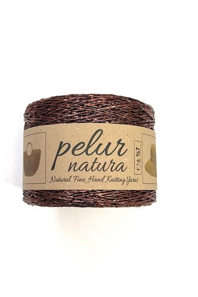 Pelur Natura 200g Metallic Raffia Knitting Thread - For Bag, Hat and Decoration