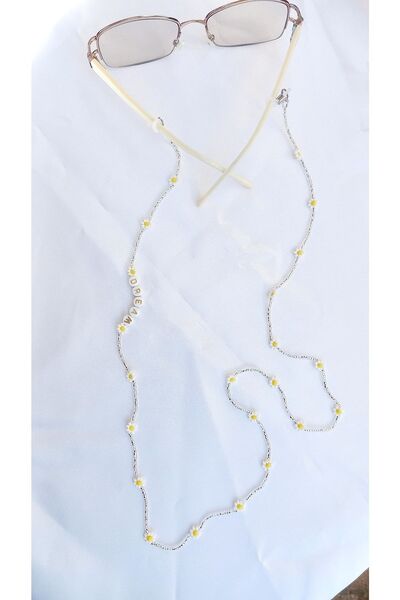Atolye Ferda Daisy Themed Bead Glasses Strap (dream Written)