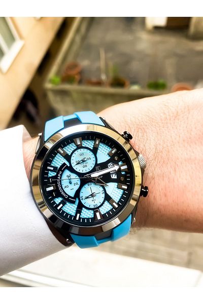 Reward all functions active silicone lanyard men's wrist watch bracelet gift