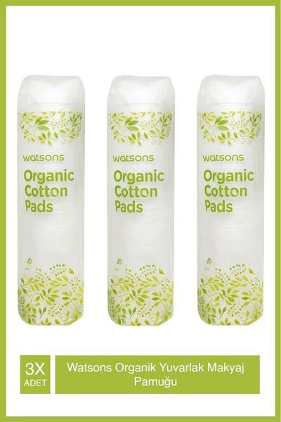 Watsons Organic Round Makeup Cotton 80pcs Tr X3 Pieces