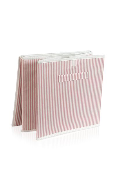 PRENDİ HOME Powder Striped Box with Lid