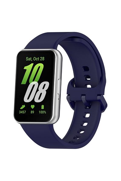 Fibaks سوار معصم بسوار سلكي عالي الجودة متوافق مع هاتف Samsung Galaxy Fit 3، مصنوع من السيليكون عالي الجودة