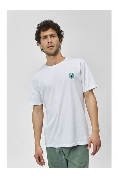 The Socks Company Dancer Crew Neck Comfortable Fit Κεντημένο λευκό μπλουζάκι Unisex σε κουτί