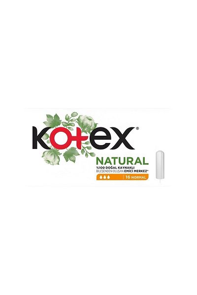 Kotex Tampon Natural Normal 16 pcs