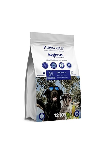 PROMAMA Aegean Adult Balıklı Gag Eklem Destekli Yetişkin Köpek Maması 12 Kg