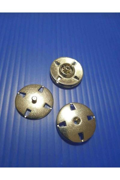 Beyna HAND STITCHED METAL BUTTON 2.5 CM 1 PACK 5 PIECES