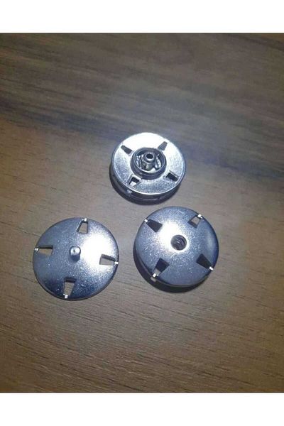 Beyna HAND STITCHED METAL BUTTON 2.5 CM 1 PACK 5 PIECES
