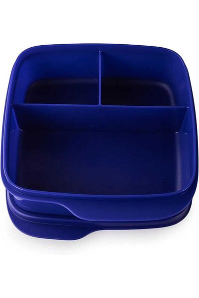 Tupperware COMPARTMENT NUTRITION NAVY BLUE