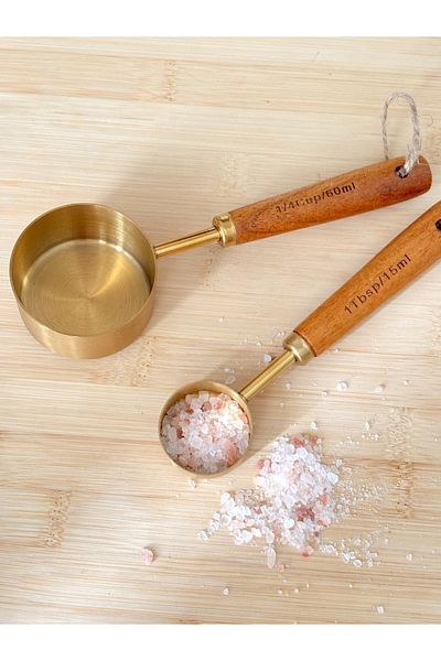 Minika Home Set of 2 Measuring Spoons with Volume 15 ml and 60 ml