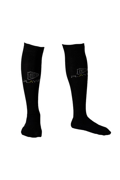 playup design office Κάλτσες αγώνα ποδοσφαίρου 40-44 - Λευκό κολάν για ενήλικες 1001-MFT