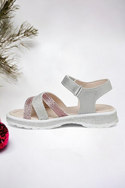 Ponchiq Sandale pentru fete cu bandă de tranziție