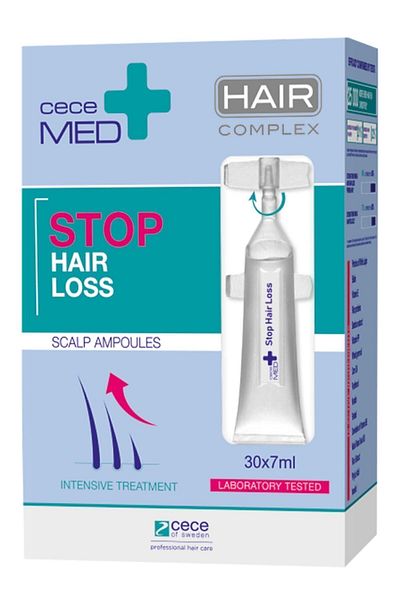 CECEMED Anti Hair Loss 30 X7 Ml - Stop Hair Loss Ampoule