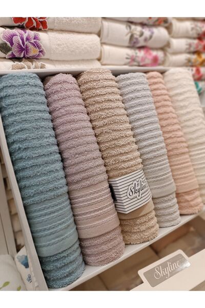 BELİNDA HOME Belinda 50x90 Skyline 6-комплект рушників 100% бавовна 6 рушників для рук та обличчя