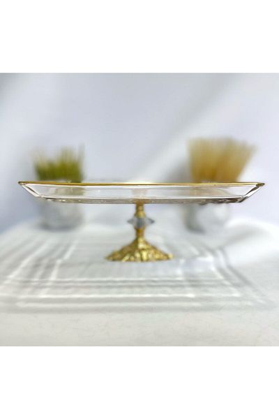 Yeppostore Yeppo Store Madlen Metal Standing Presentation Plate